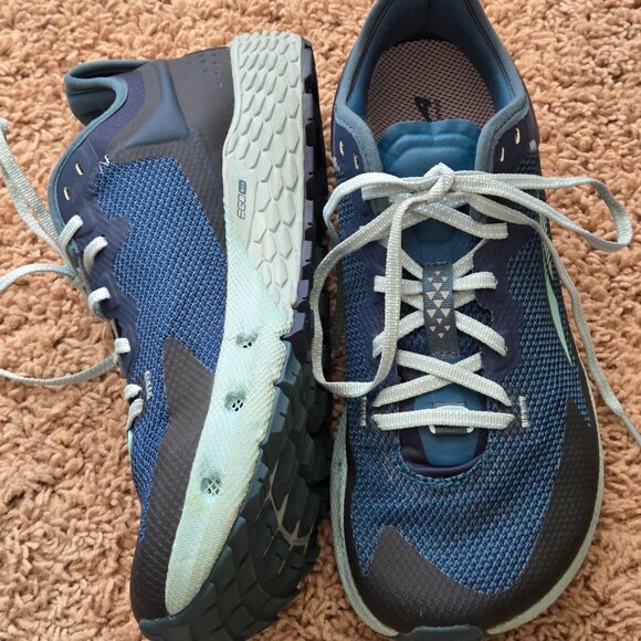 Altra Women's Timp 4 Trail Running Shoes Blue, Size 9.5 - Picture 3 of 5